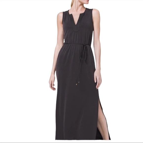 White House Black Market Dresses & Skirts - WHite House Black Market Maxi Dress Super Comfy Sandwashed Jersey Knit Size S